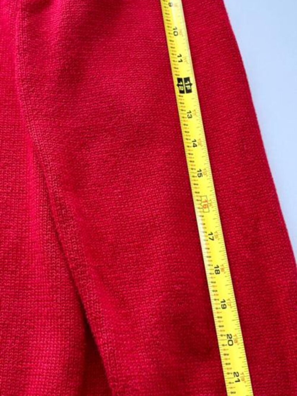 Polo Ralph Lauren Red Sweater XL, 100% Cotton - Picture 6 of 11